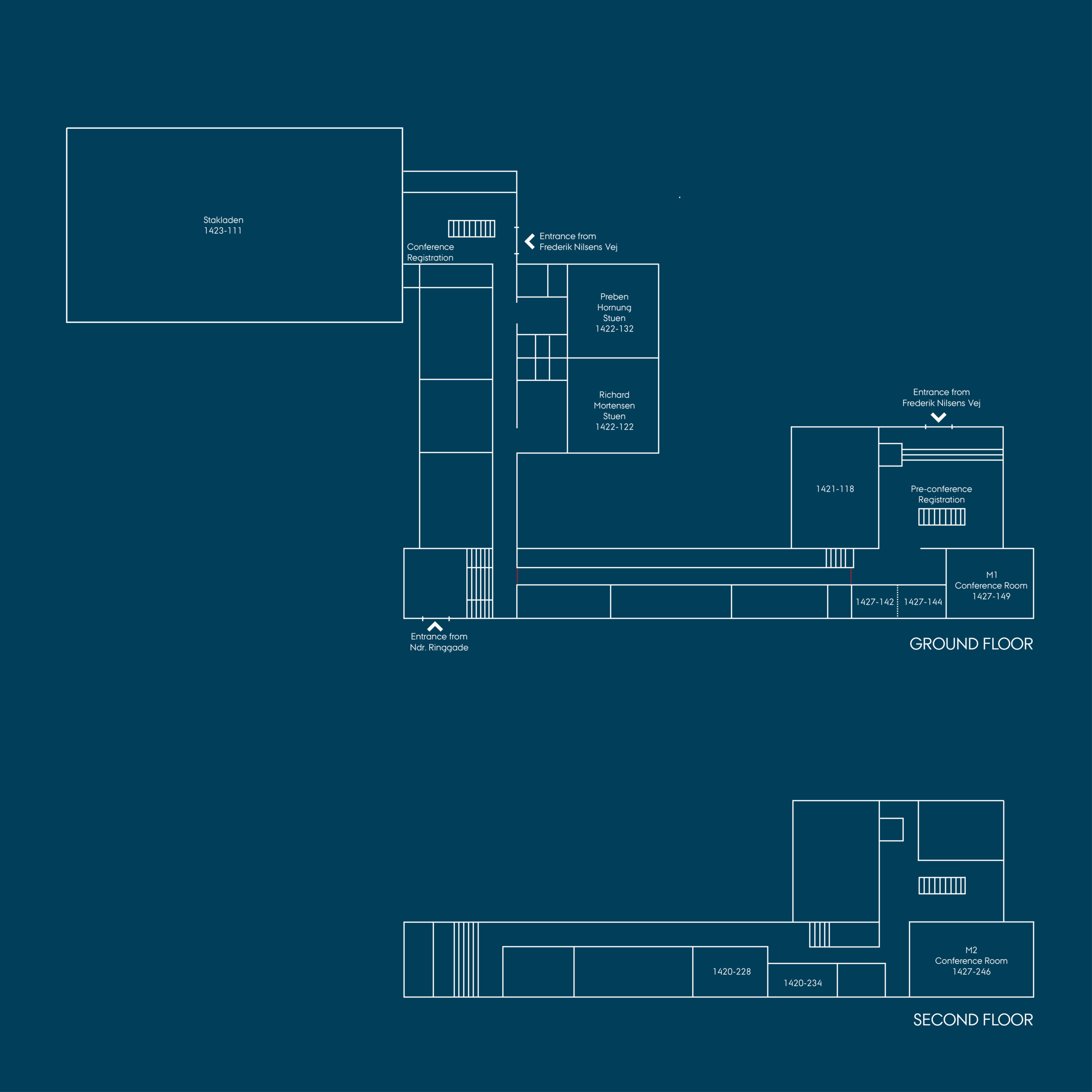 Conference venue map