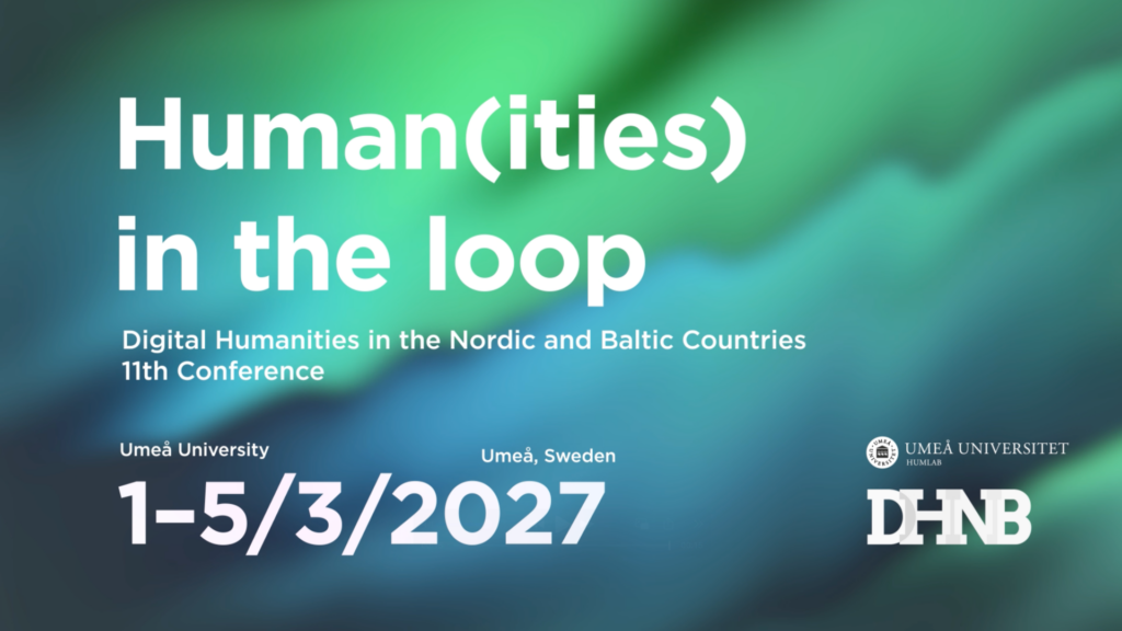 Human(ities) in the loop, 1-5/3/2027.